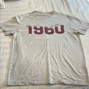 J. Crew Light Gray 1960 Graphic Tee